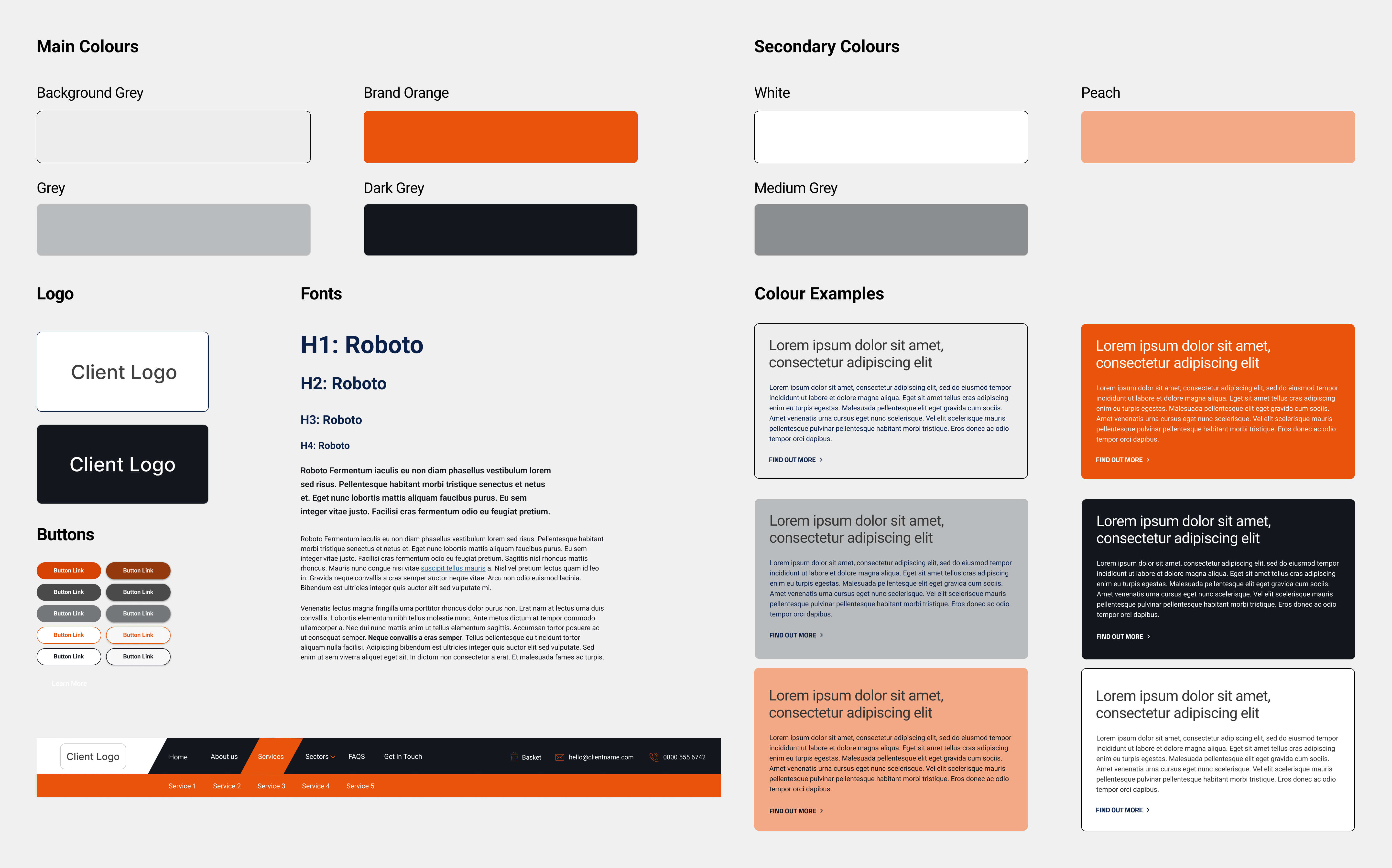 Commercial retailer cross-platform design system